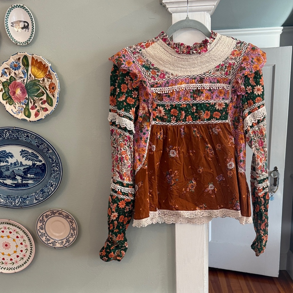 Farm Rio blouse